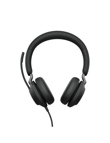 Evolve2 40 SE Auriculares Alámbrico Diadema Llamadas/Música USB Tipo C Negro