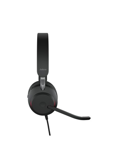 Evolve2 40 SE Auriculares Alámbrico Diadema Llamadas/Música USB Tipo C Negro