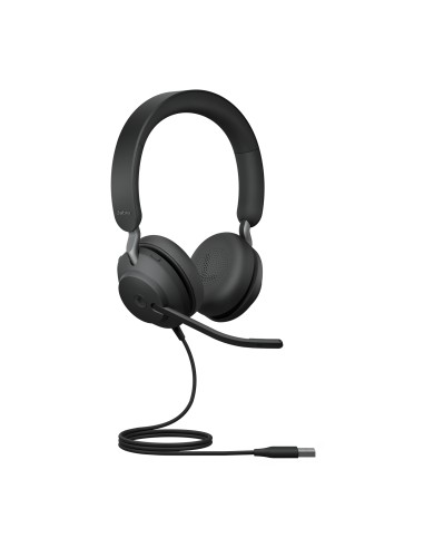 Evolve2 40 SE Auriculares Alámbrico Diadema Llamadas/Música USB tipo A Negro