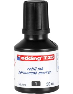 Bote de tinta rotulador t 25 30 ml negro