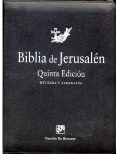 BIBLIA JERUSALEN MANUAL CREMALLERA