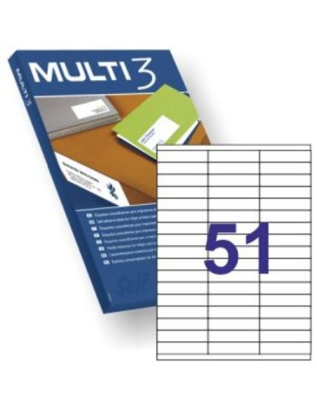 C 100 hojas etiquetas ft im 70x169 multi3 cantos rectos