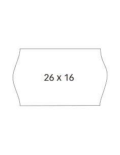 PACK 6 R. APLI ETIQ. REM. 26X16 S. BL.SINUSOIDAL