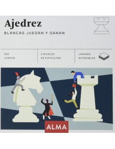 Ajedrez Blancas juegan y ganan