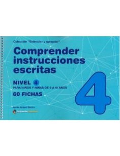 COMPRENDER INSTRUCCIONES ESCRITAS NIVEL 4
