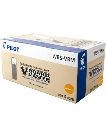 C 12 RECAMBIO CARTUCHO TINTA NARANJA VBOARD MASTER