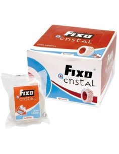 C 16 rollos cinta adhesiva cristal 33mx19mm bolsita fixo