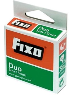 C 10 cinta adhesiva doble cara fixo duo 15mmx5m