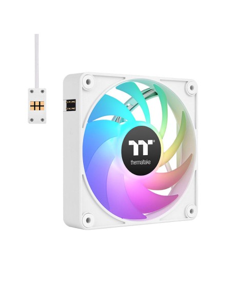 CL-F190-PL12SW-A sistema de refrigeración para ordenador Carcasa del ordenador Ventilador 12 cm Blanco 3 pieza(s)