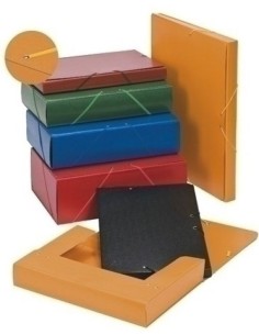 CARPETA PROYECTOS CARTON FORRADO L5 CM ROJO