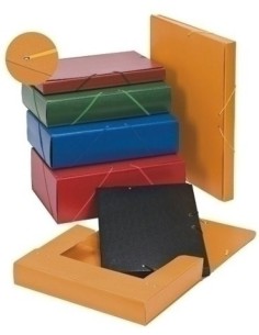 CARPETA PROYECTOS CARTON FORRADO L9 CM NEGRO