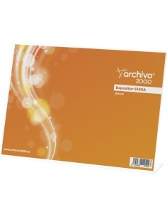 ARCHIVO 2000 EXPOSITOR SOBREMESA ARCHIVO 2000 PREMIUM EN FORMA DE L DIN A4 HORIZONTAL ESPESOR 3 MM 65X300X215 MM