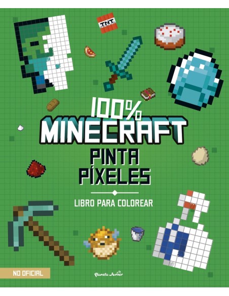 100 Minecraft Pinta pixeles