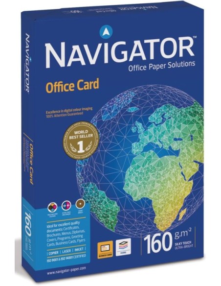 C 5 PAQUETE 250 HOJAS A4 160G NAVIGATOR