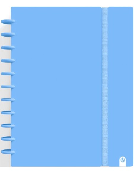CUADERNO INGENIOX A4 80H CUADRICULA AZUL PASTEL CUADERNO INGENIOX A4 80H CUADRICULA AZUL PASTEL