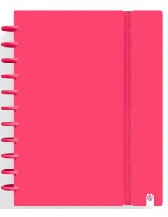 CUADERNO INGENIOX A4 80H HORIZONTAL ROJO