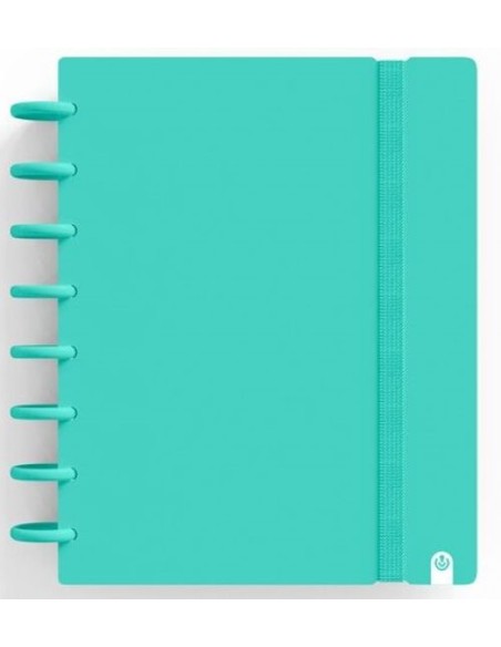 CUADERNO INGENIOX A5 80H HORIZONTAL MENTA PASTEL