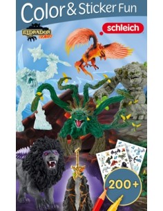 Schleich Eldrador 3D Lenticular Color ampSticker Fun 
