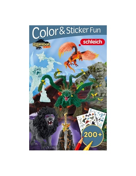 Schleich Eldrador 3D Lenticular Color ampSticker Fun 