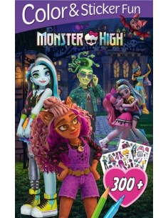 Monster High 3D Lenticular Color ampSticker Fun 