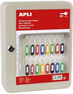 ARMARIO METALICO PORTALLAVES 60 UNIDADES CON CERRADURA