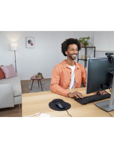 Basi ratón Ambidextro USB tipo A Óptico 1200 DPI