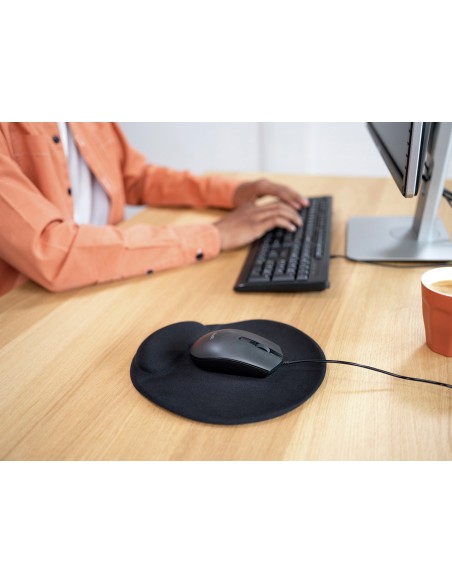 Basi ratón Ambidextro USB tipo A Óptico 1200 DPI Basi ratón Ambidextro USB tipo A Óptico 1200 DPI