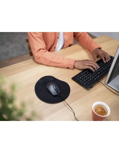 Basi ratón Ambidextro USB tipo A Óptico 1200 DPI