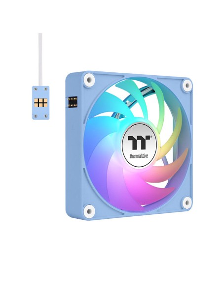CL-F196-PL12BU-A sistema de refrigeración para ordenador Carcasa del ordenador Ventilador 12 cm Azul 3 pieza(s)