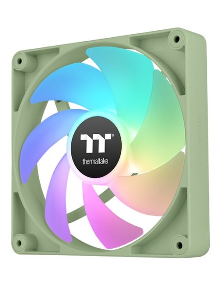 Matcha Green CT120 Carcasa del ordenador Ventilador 12 cm Verde, Blanco 2 pieza(s)