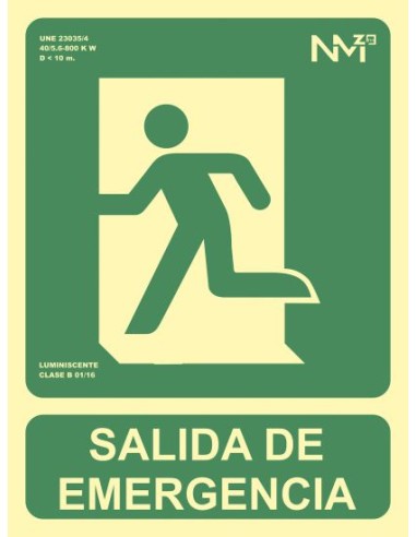 6170-02H VE señal de seguridad 125 pieza(s) Placa de señal de seguridad