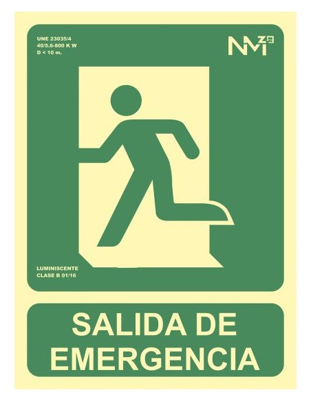 6170-02H VE señal de seguridad 125 pieza(s) Placa de señal de seguridad