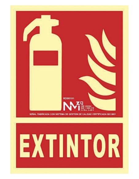 6171-01H RJ señal de seguridad 125 pieza(s) Placa de señal de seguridad