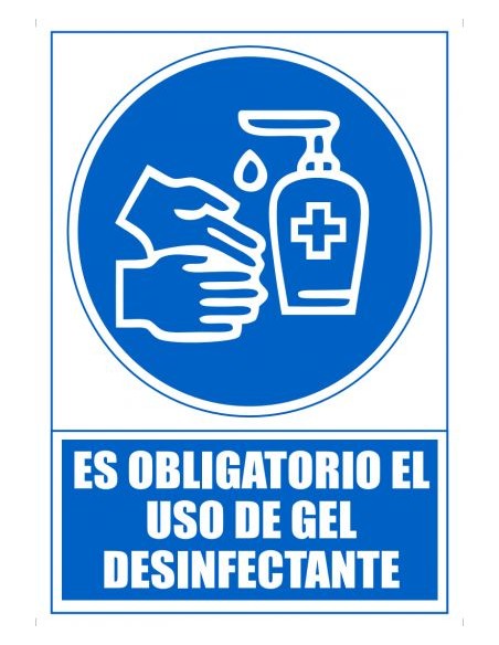 6173-14 AZ señal de información Carta Azul, Blanco PVC 1 pieza(s)
