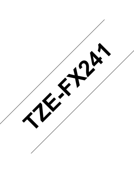 TZE-FX241 cinta para impresora de etiquetas Negro sobre blanco TZ