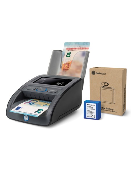 155-S Komplett detector de billetes falsos Negro
