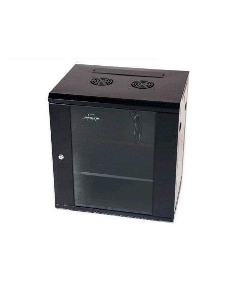 SH6612 12U Rack o bastidor independiente Negro