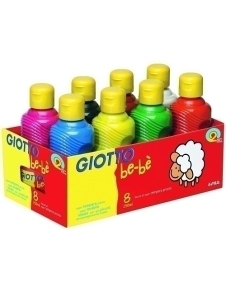 TEMPERA GIOTTO BEBE LIQ. 8X250ml