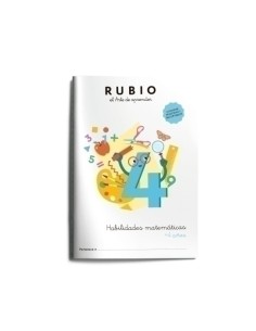 CUADERNO RUBIO HABILIDADES MATEMATICAS 4