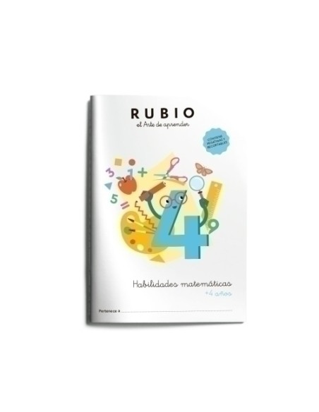 CUADERNO RUBIO HABILIDADES MATEMATICAS 4