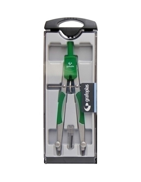 COMPAS GRAFOPLAS MICROMETRICO VERDE
