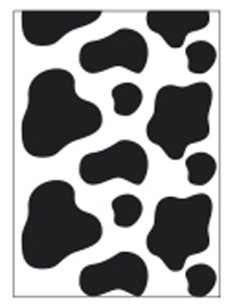 BOLSA DISFRAZ 56x70 IMPRESA BL/NEGRO - Pack de 25 unidades