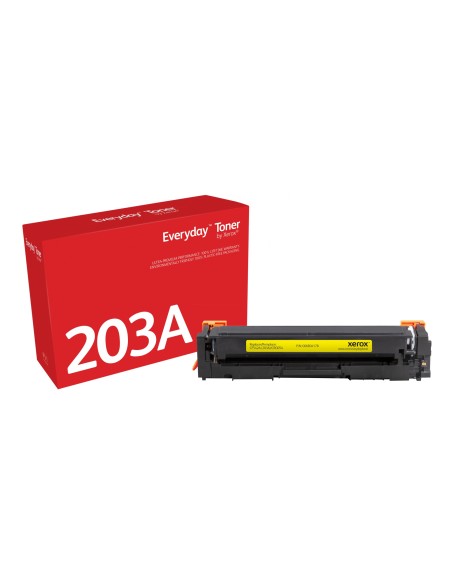 Everyday El tóner Everyday Amarillo de Xerox es compatible con HP 203A (CF542A), Capacidad estándar
