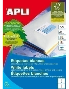 ETIQUETAS APLI FOTOCOPIADORA  99.1X139*ARTICULO A EXTINGUIR