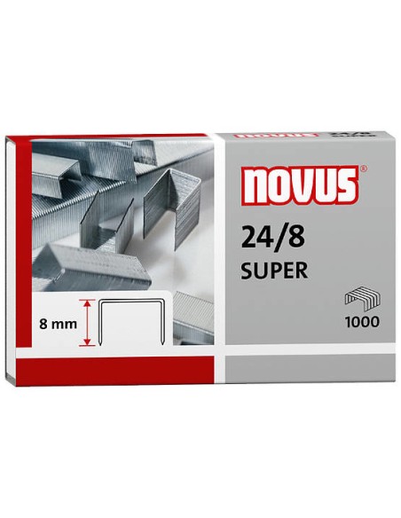 24/8 SUPER Paquete de grapas 1000 grapas