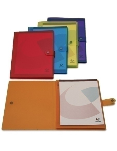 CARP.CONGR.GRAFOPLAS PP TR.A4 TRB AM - Pack de 5 unidades