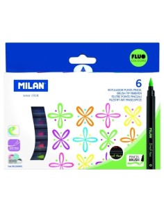 ROTUL. MILAN PUNTA PINCEL CAJA 6 FLR