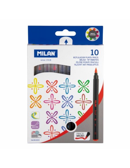 0612610 rotulador Multicolor 10 pieza(s)