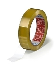 CINTA CERRAR BOLSAS TESA PVC 66x25 TRANS - Pack de 6 unidades