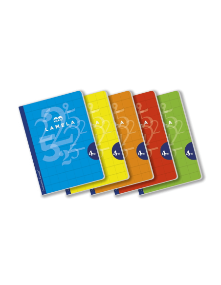 LAMELA LIBRETA 50h A4 CDV. 4 PACK 5